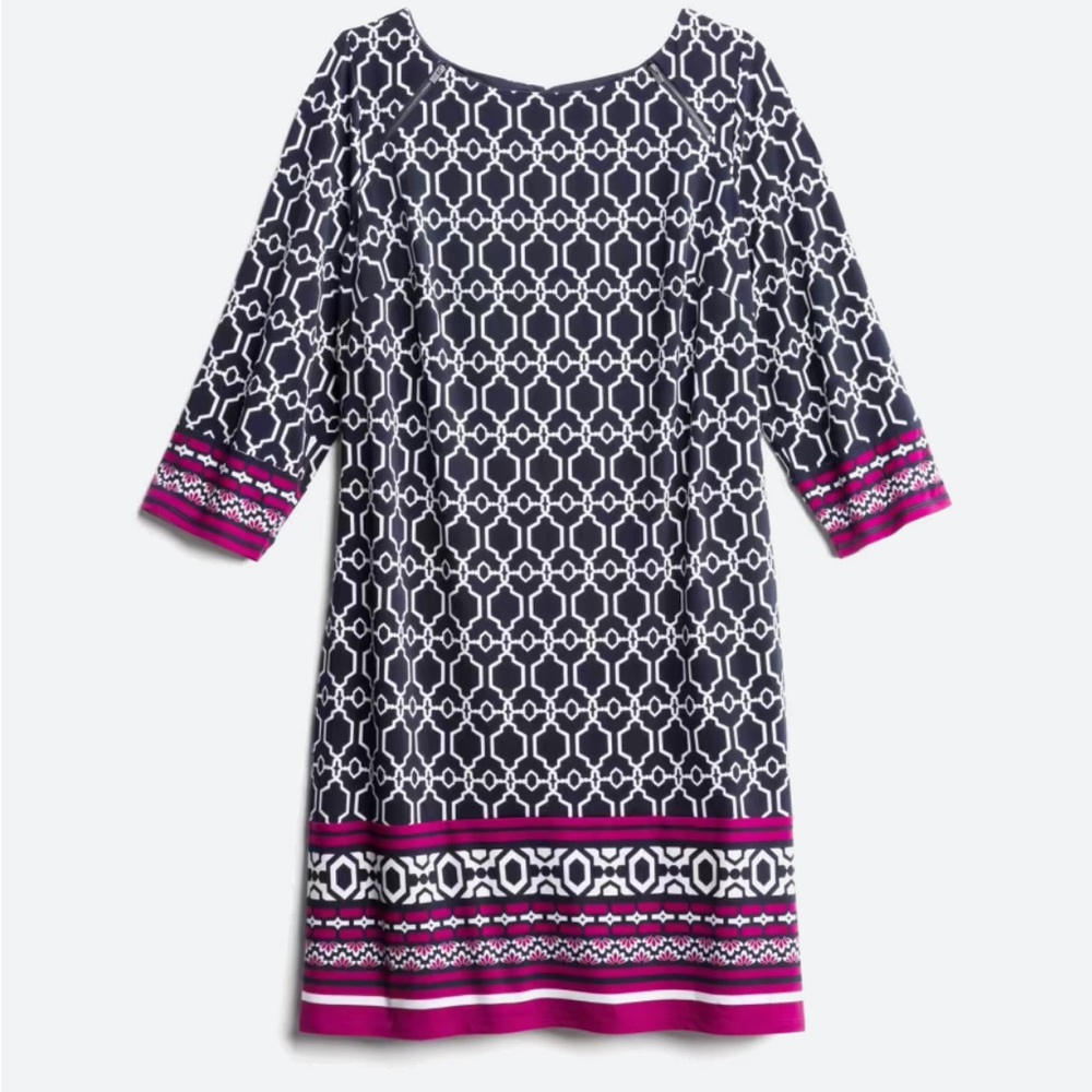 41 HAWTHORN- Asher Zipper Detail- Knit Dress- Shift Dress- 2X- Stitch Fix item